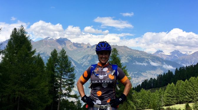 Grimentz, Switzerland to Unterbach- Day 4 of our Haute Route MTB trip