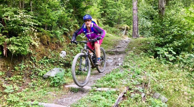 Chamonix, France to Verbier, Switzerland Day 1 of our Haute Route MTB trip)